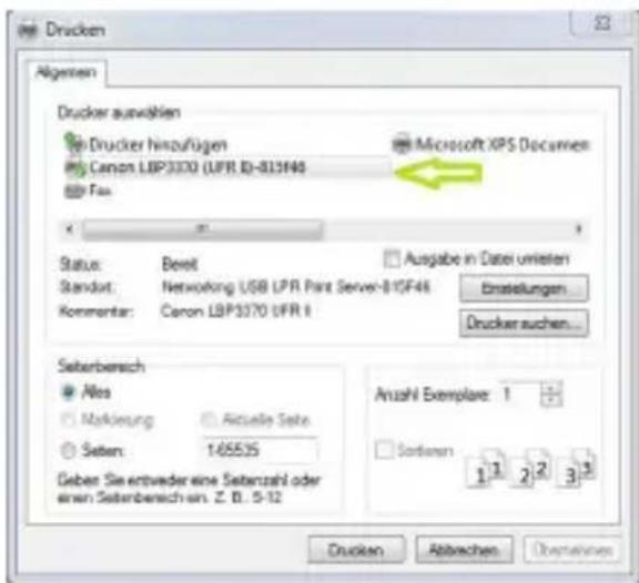 CSL 304896 - Setting up the printer without software - 2