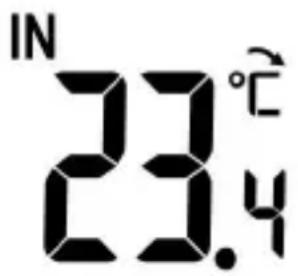 Bearware 302688 - Indoor temperature display: - 1