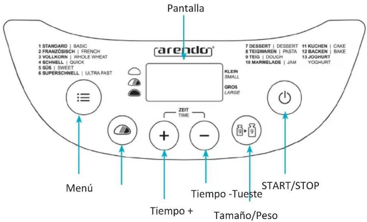 Arendo 304943 - Pantalla y controladores - 1