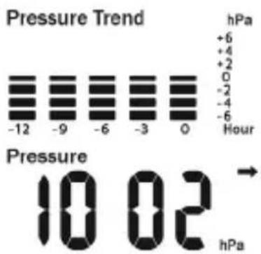 Bearware 303530 - Indicador de la presión barométrica - 1