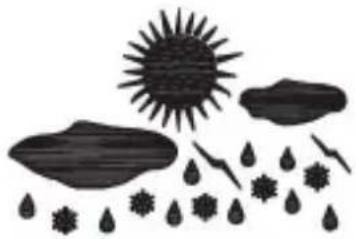 Bearware 303586 - Wetterpiktogramme: - 1