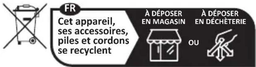 Bearware 303215 - Consignes concernant le recyclage des piles - 1