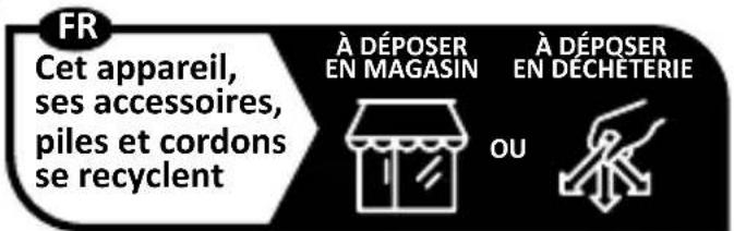 Bearware 305740 - Indications pour l'élimination des batteries - 2