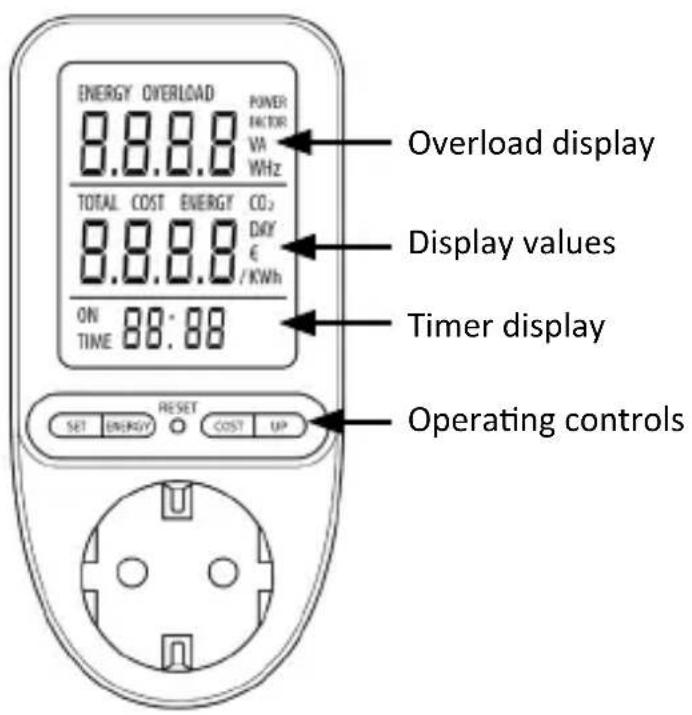 Bearware 305764 - Displays and controls - 1