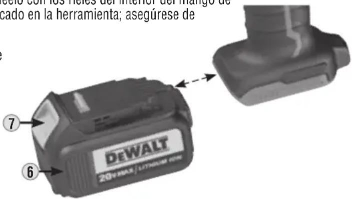 Klein Tools BAT20-12T165 - PAQUETES DE BATERÍAS CON INDICADOR DE CARGA 8 - 1