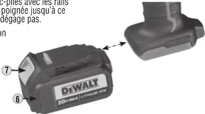Klein Tools BAT20-12T165 - INSÉRER ET RETIRER LE BLOC-PILES - 1