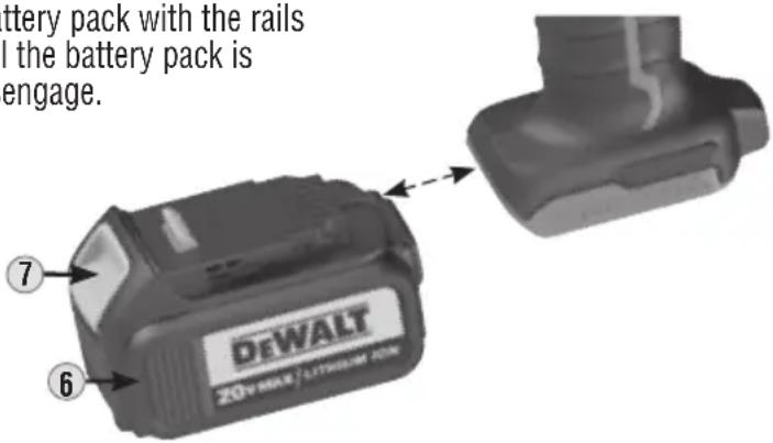 Klein Tools BAT20-12T165 - INSTALLING &amp; REMOVING BATTERY PACK - 1