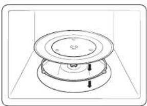 SAMSUNG MG23DG4524C - Draaiplateau - 1