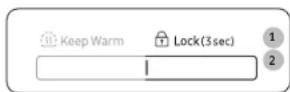 SAMSUNG MG23DG4524C - Using the lock features - 1