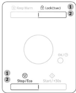 SAMSUNG MG23DG4524C - Switching the beeper off - 1