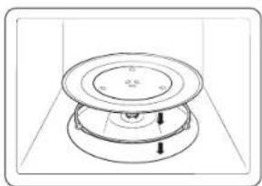SAMSUNG MG23DG4524C - Plateau tournant - 1
