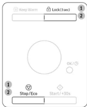SAMSUNG MG23DG4524C - Het geluidssignaal uitschakelen - 1