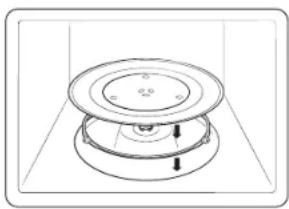 SAMSUNG MG23DG4524C - Drehteller - 1