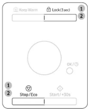 SAMSUNG MG23DG4524C - Arrêt du signal sonore - 1