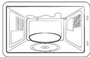 SAMSUNG MG23DG4524C - Utilisation du plat croustilleur - 1