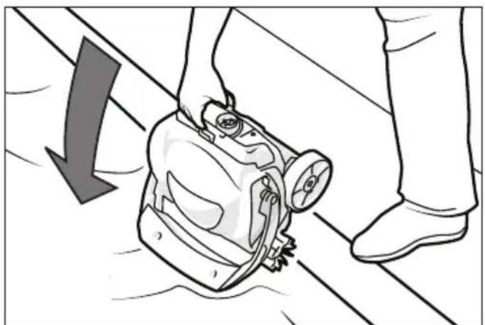 POLARIS Spabot - Comienzo de la limpieza - 1