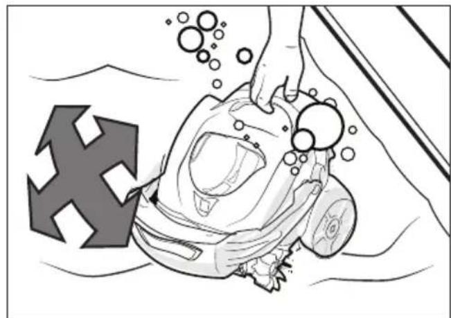 POLARIS Spabot - Comienzo de la limpieza - 2