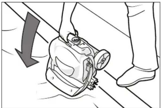POLARIS Spabot - Commencer le nettoyage - 1