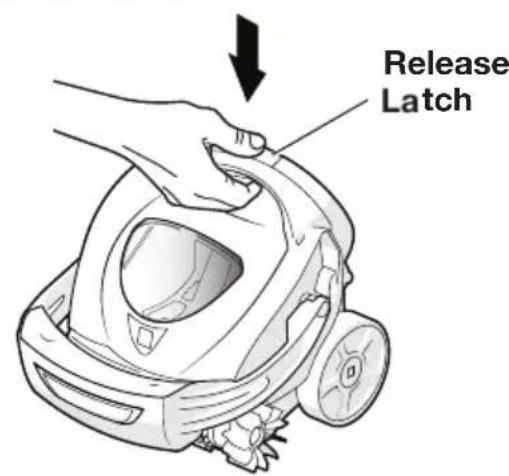 POLARIS Spabot - Empty the Filter Canister - 1