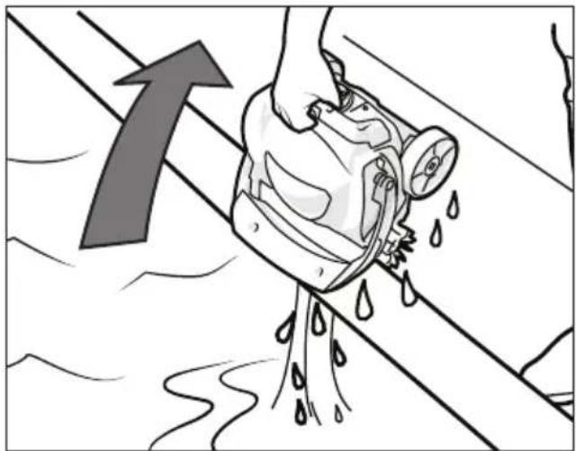 POLARIS Spabot - Remove from Spa - 1