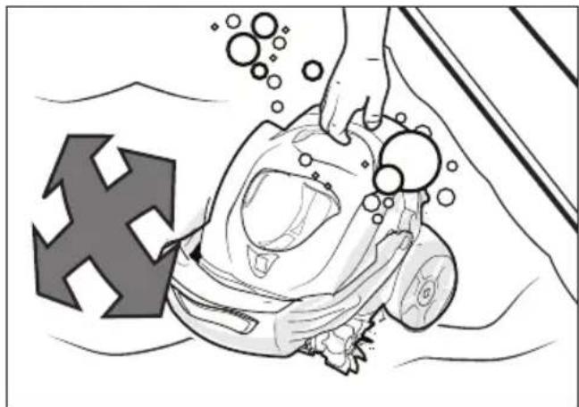 POLARIS Spabot - Commencer le nettoyage - 2