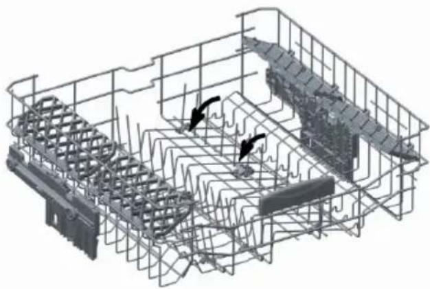 SHARP QW-NA1CF47DW-DE - In hoogte verstelbaar rek - 2