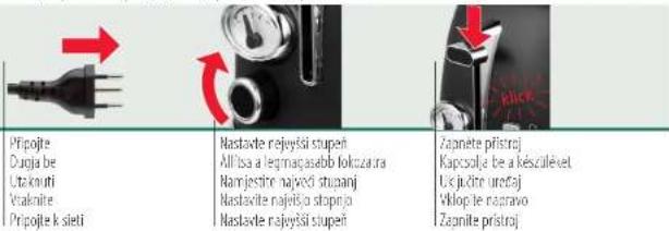 TRISA Home Sweet Home 7371 - Před prvním použitím | Első használat előtt | Prije prve uporabe | Pred prvo uporabo | Pred prvým použitím - 1