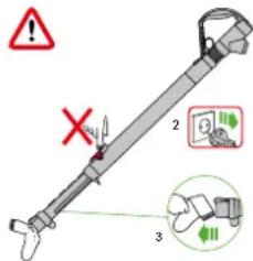 DYSON DC63 - UCPÁNÍ – AUTOMATICKÉ VYPNUTÍ - 1