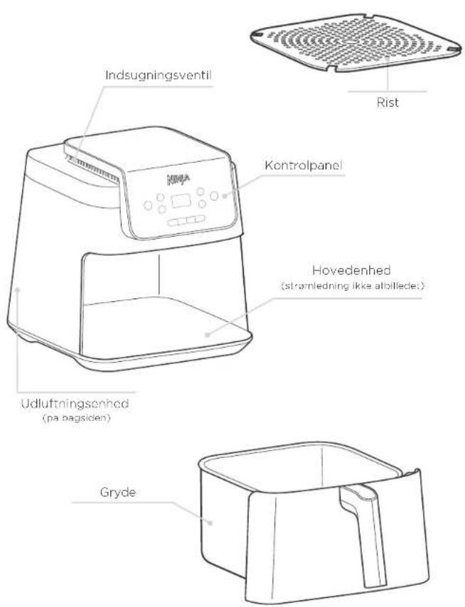 NINJA AF140EU - GEM DISSE ANVISNINGER - 1