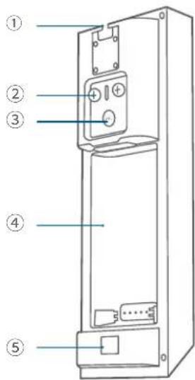 eufy Video Doorbell E340 - Vista traseira - 1