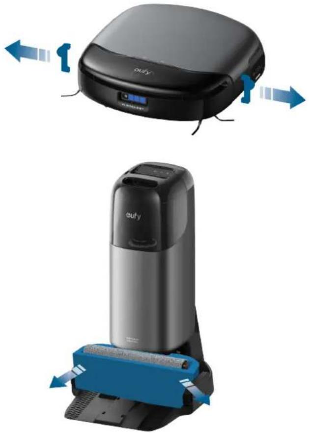 eufy S1 Pro - Retrait des autocollants et emballages en mousse - 1
