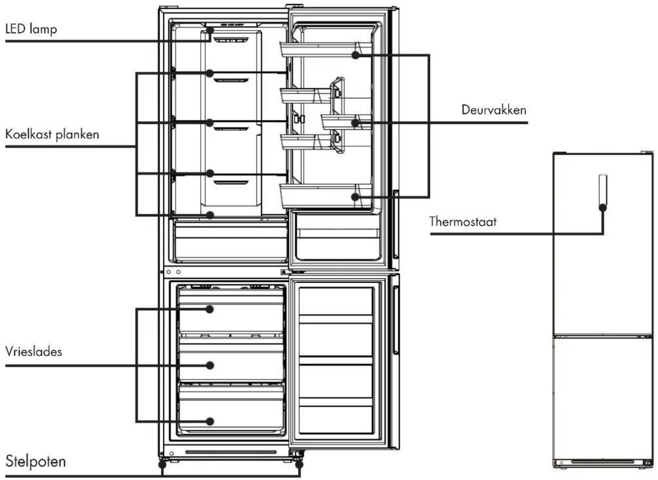 Wisberg WBKVC188DZ - PRODUCTEIGENSCHAPPEN - 1