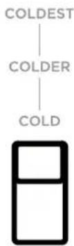 Wisberg WBKVC188DZ - Freezer temperature setting - 1