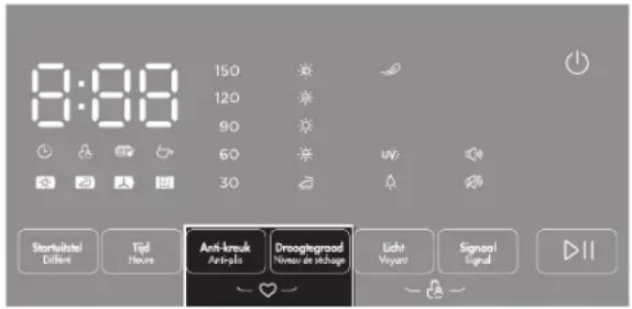 Wisberg WBDR9A3WNB - Om een programma op te slaan als Mijn programma: - 1