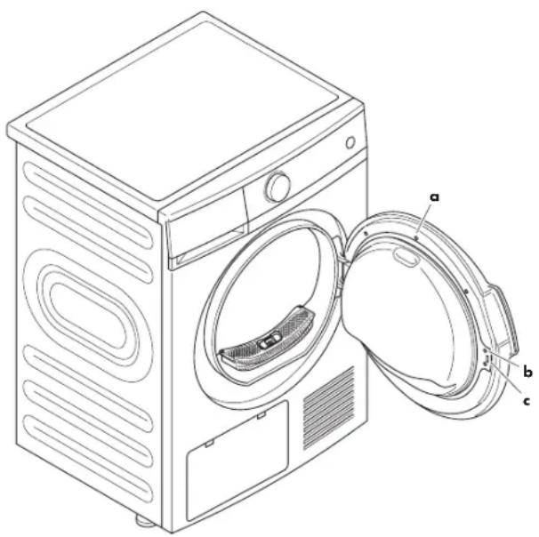 Wisberg WBDR9A3WNB - SAFE REMOVAL OF THE APPLIANCE - 1