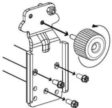 Wisberg WBKVC201BB - Included parts (in bag): - 7