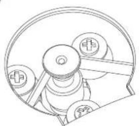 THORENS TD 204 - HOW TO INSTALL A DRIVE BELT ON THE TURNTABLE - 3