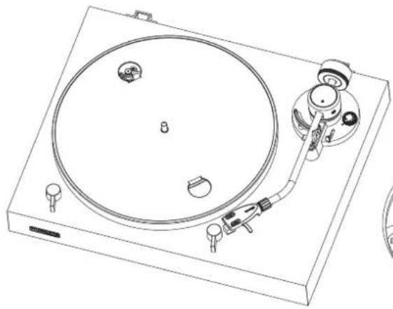 THORENS TD 204 - HOW TO INSTALL A DRIVE BELT ON THE TURNTABLE - 2