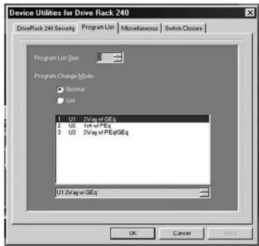 DBX DriveRack 241 - ELEMENTARE BEDIENUNG - 1
