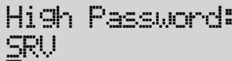 DBX DriveRack 241 - Sicherheitspasswörter - 2