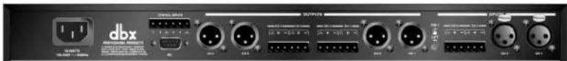DBX DriveRack 241 - Blockdiagramm des Signalwegs - 2