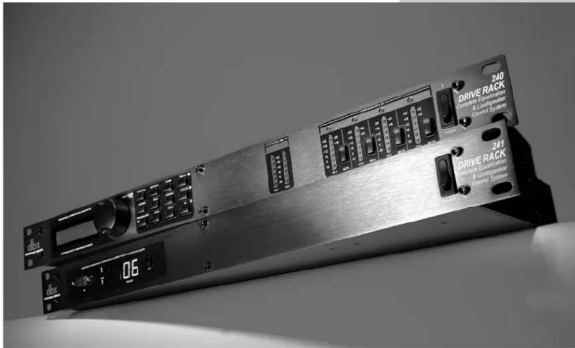 DBX DriveRack 241 - Software - 2