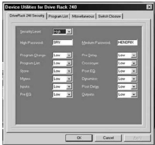 DBX DriveRack 241 - stallation - 1