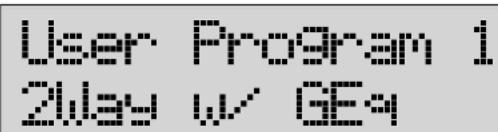 DBX DriveRack 241 - Programme wählen: - 1