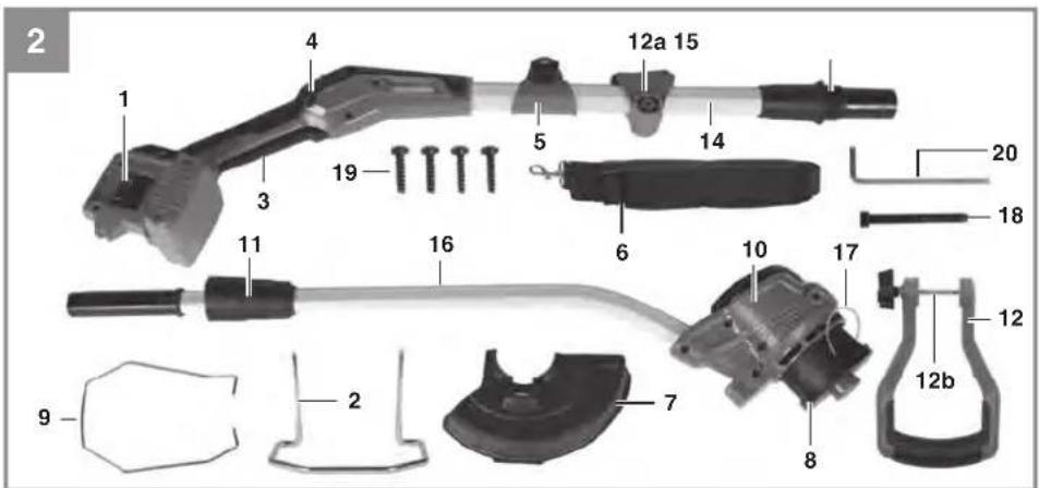 EINHELL GP-CT 36/35 Li BL - 2