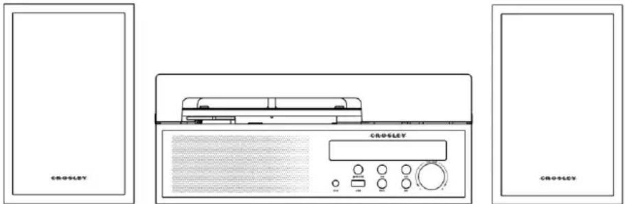 Crosley Sloane CR7022A - Manual de instrucciones - 1