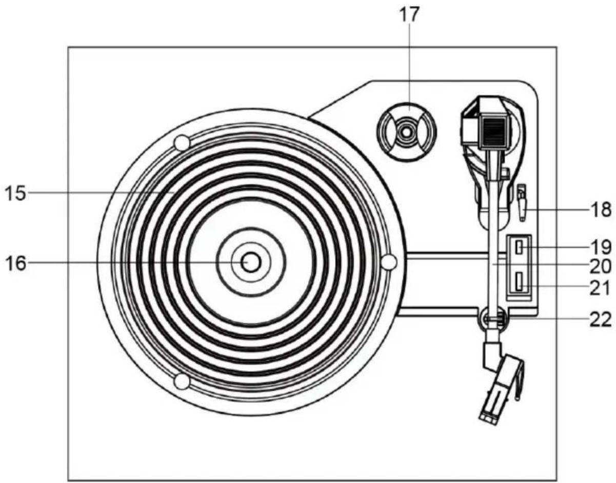 Crosley Sloane CR7022A - Nota: - 3