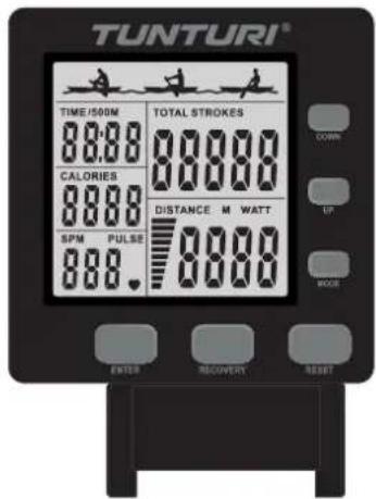 TUNTURI FitRow 80i AIR - AVERTISSEMENT - 1