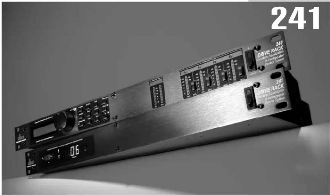 241 DRIVE RACK Connective Amplification & Capacitator Control System 240 DRIVE RACK Connective Amplification & Capacitator Control System 06