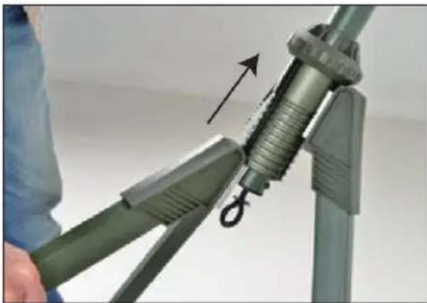 Schwaiger CALED200 - Montaggio del treppiede - 1